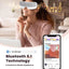 Oogmassageapparaat - Verwarmd Oogmasker - Hoofdpijn Verlichting - Droge Ogen & Oogvermoeidheid - Wit