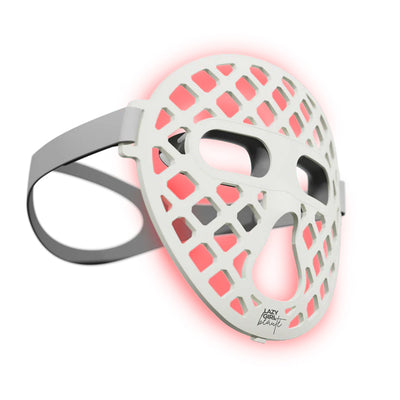 Lazy Girl LED Therapy Masker - Gezichtsverzorging - Anti-Aging Lichttherapie - Huidverjonging - Wit