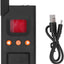 Professionele Draagbare Signaaldetector Anti-Spionage RF en Trillings Scanner met LED-indicator