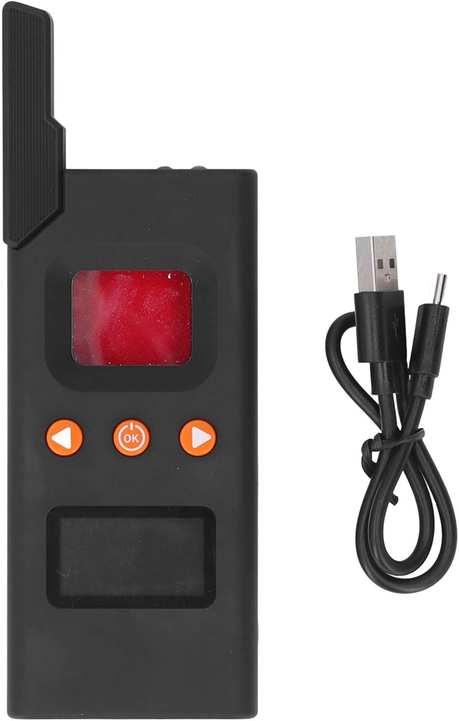 Professionele Draagbare Signaaldetector Anti-Spionage RF en Trillings Scanner met LED-indicator