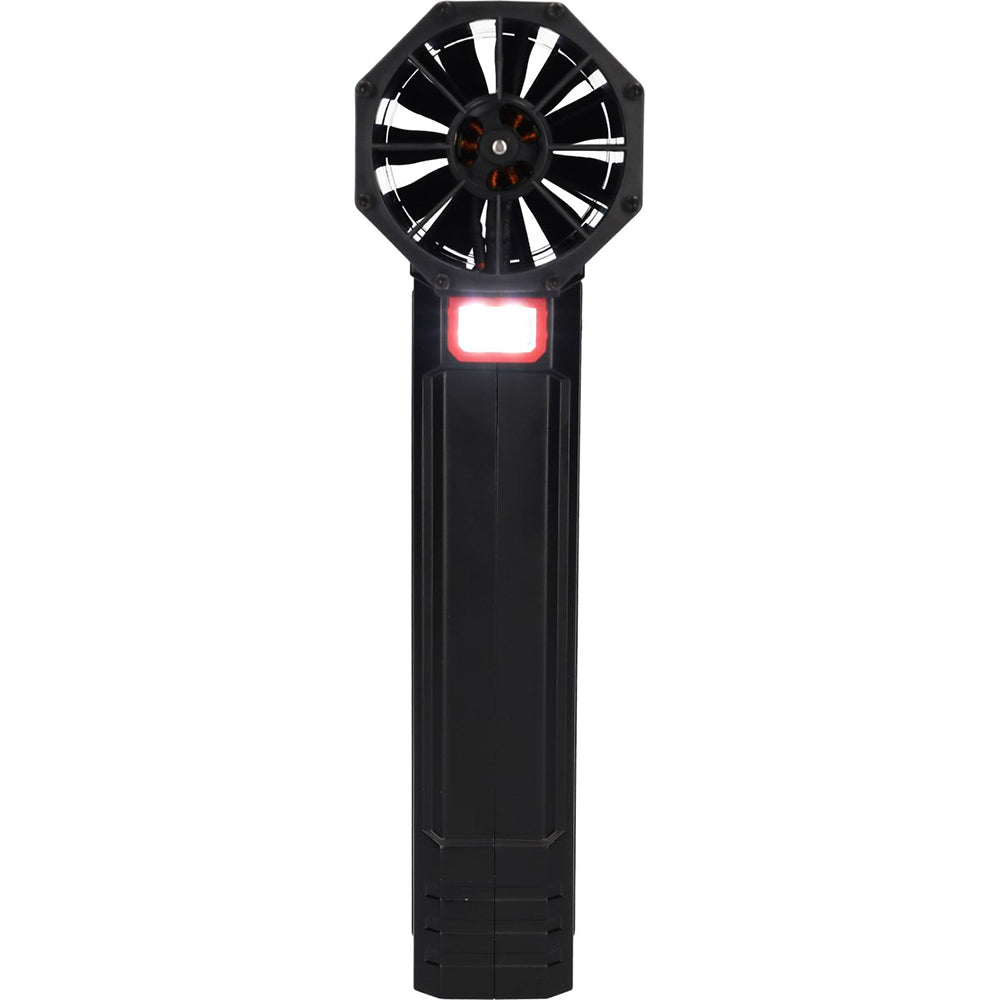 FBT1220 Krachtige Oplaadbare Blower - 16.8V 440W Turbo Fan - 1.2KG Stuwkracht - LED Zaklamp - Zwart
