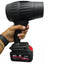 Turbo Blazer 96V Lithium-Ion Bladblazer - Oplaadbare Tuinblazer - Lichtgewicht Draagbaar - Zwart