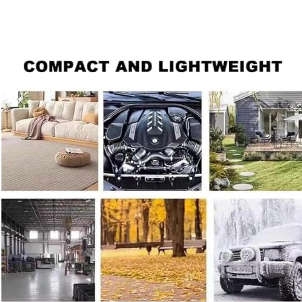 Turbo Blazer 96V Lithium-Ion Bladblazer - Oplaadbare Tuinblazer - Lichtgewicht Draagbaar - Zwart