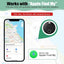 Bluetooth Tracker 4-Pack - Compatibel met Apple Find My - iOS Sleutelvinder - Zwart