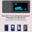 Professionele Draagbare Signaaldetector Anti-Spionage RF en Trillings Scanner met LED-indicator