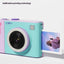 Chuzhao D2 Instant Camera - Direct Kleurenfoto Afdruk - Bluetooth - 2.8" Scherm - Sublimatie Print - Paars