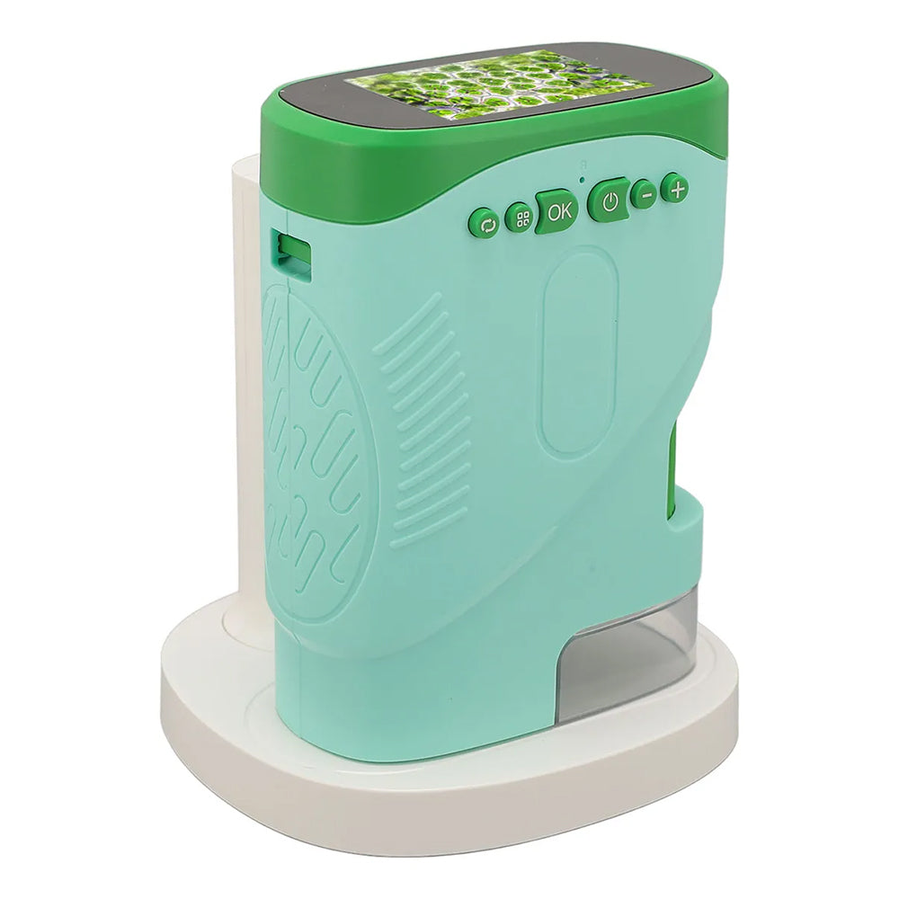 Digitale Handmicroscoop voor Kinderen - 1080p HD met 2" Scherm - 100x-1000x Vergroting - 8x Zoom