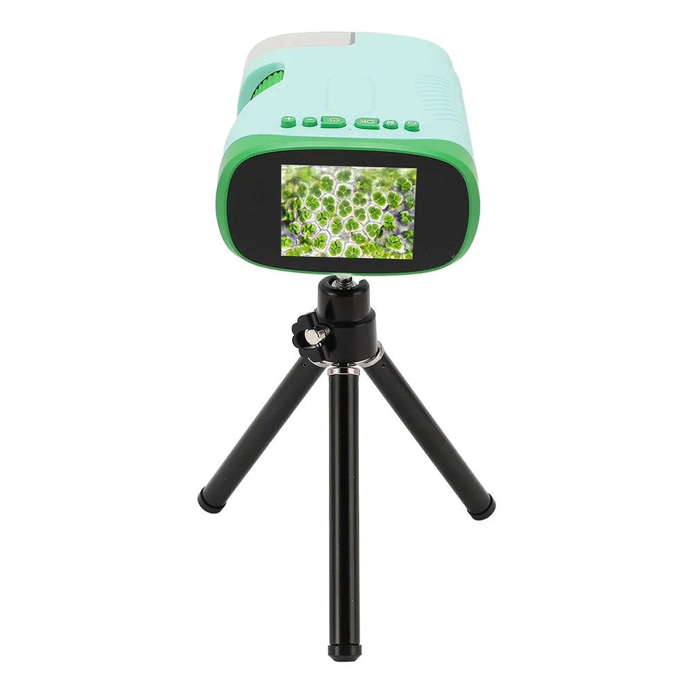 Digitale Handmicroscoop voor Kinderen - 1080p HD met 2" Scherm - 100x-1000x Vergroting - 8x Zoom