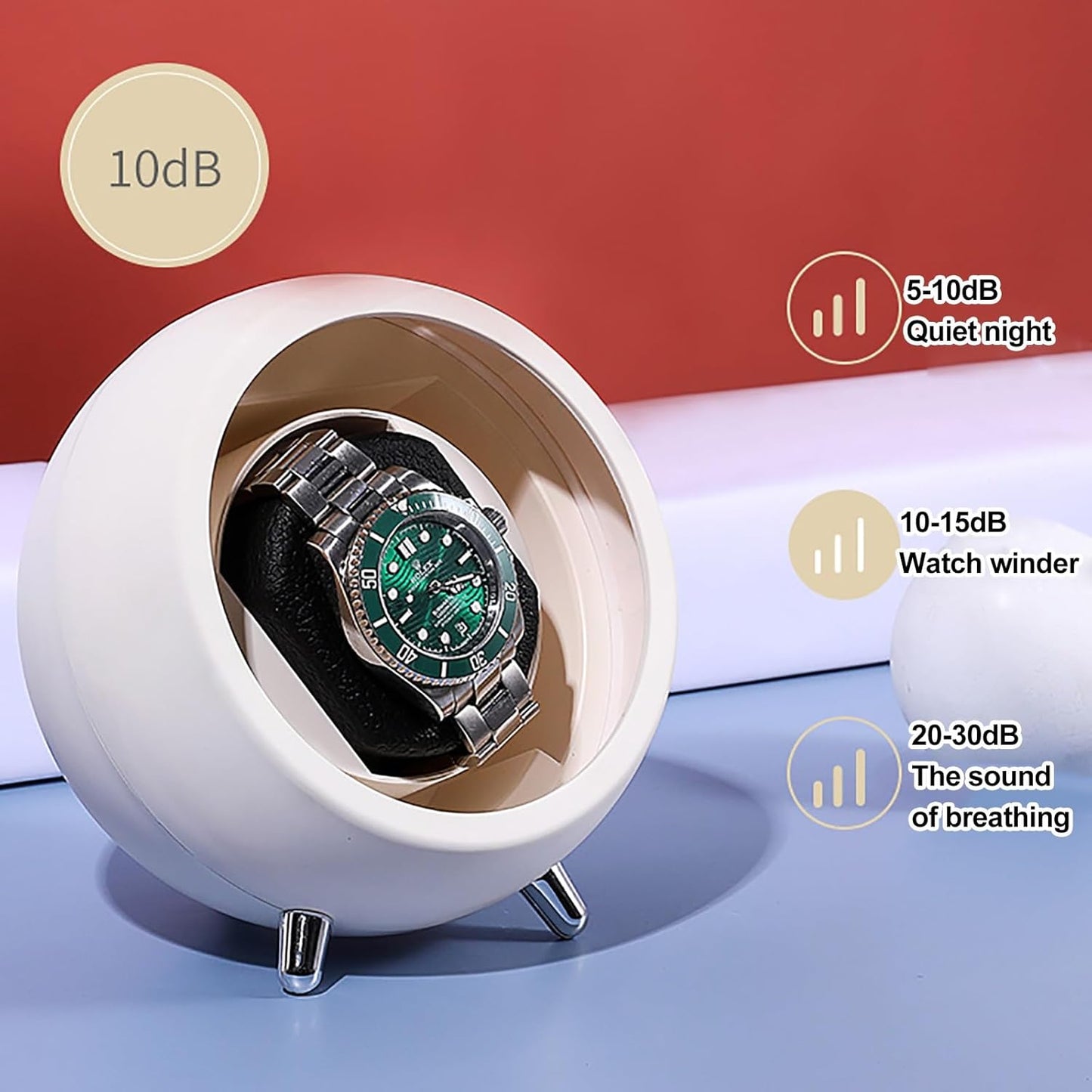 Watch Winder voor Automatische Horloges met Stille Motor