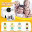 Instant Print Camera met Flitser, LCD Scherm en Draaibare Lens Direct Foto’s Printen
