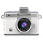 Mini retro thumb camera met 1,47 inch klapscherm – HD digitale camera met video-opname  – Wit