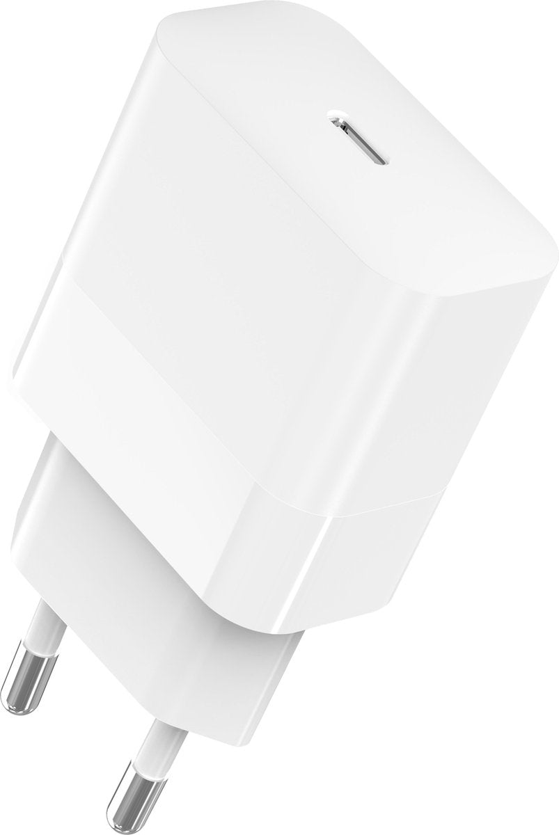 USB-C Adapteren Snellader 20W voor iPhone, iPad en Andere Apparaten