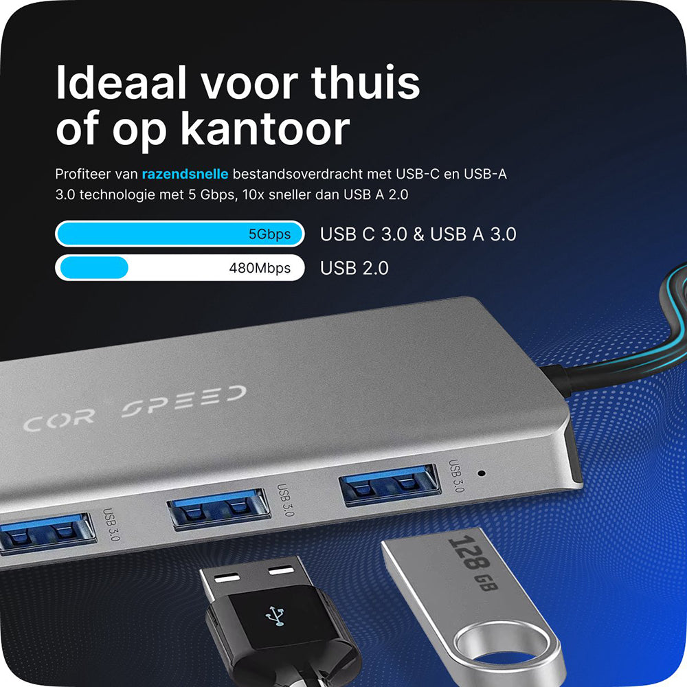 12-in-1 USB-C Docking Station voor Laptop met Dual HDMI Premium VGA USB-C Hub in Space Grey Geschikt voor MacBook Windows en Andere USB-C Apparaten