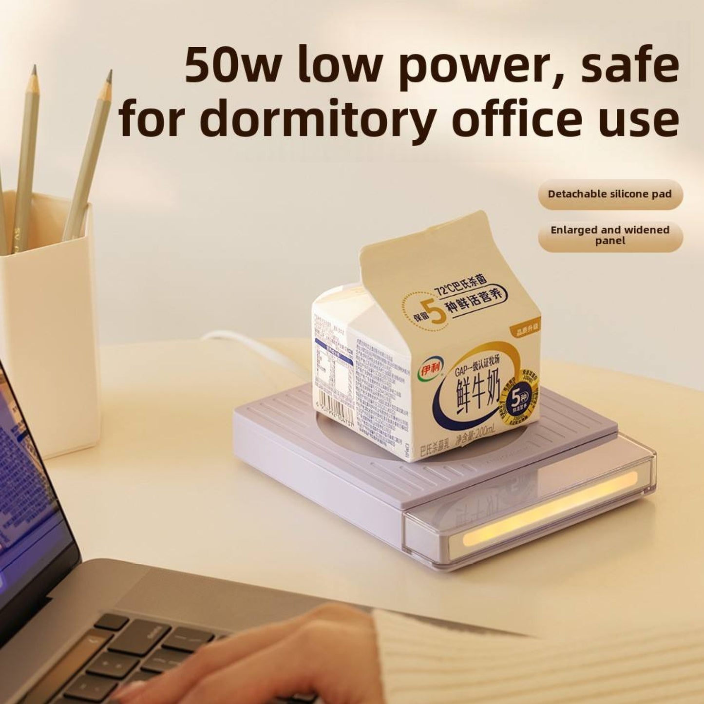 Slimme Elektrische Warmhoudmat 220V met Timer voor Dranken en Eten