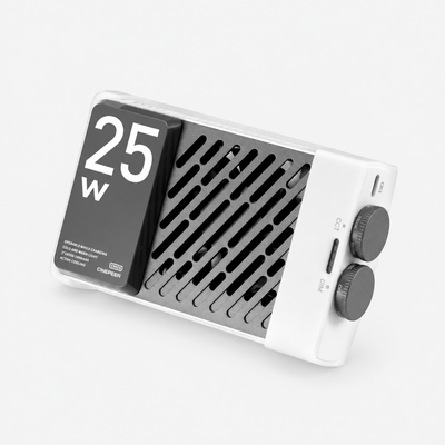 CINEPEER CM25 videolamp aanzicht 1