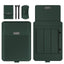 MacBook Sleeve & Accessoire Set Premium Beschermhoes voor MacBook 11 en 12 inch - Donkergroen