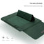 MacBook Sleeve & Accessoire Set Premium Beschermhoes voor MacBook 11 en 12 inch - Donkergroen