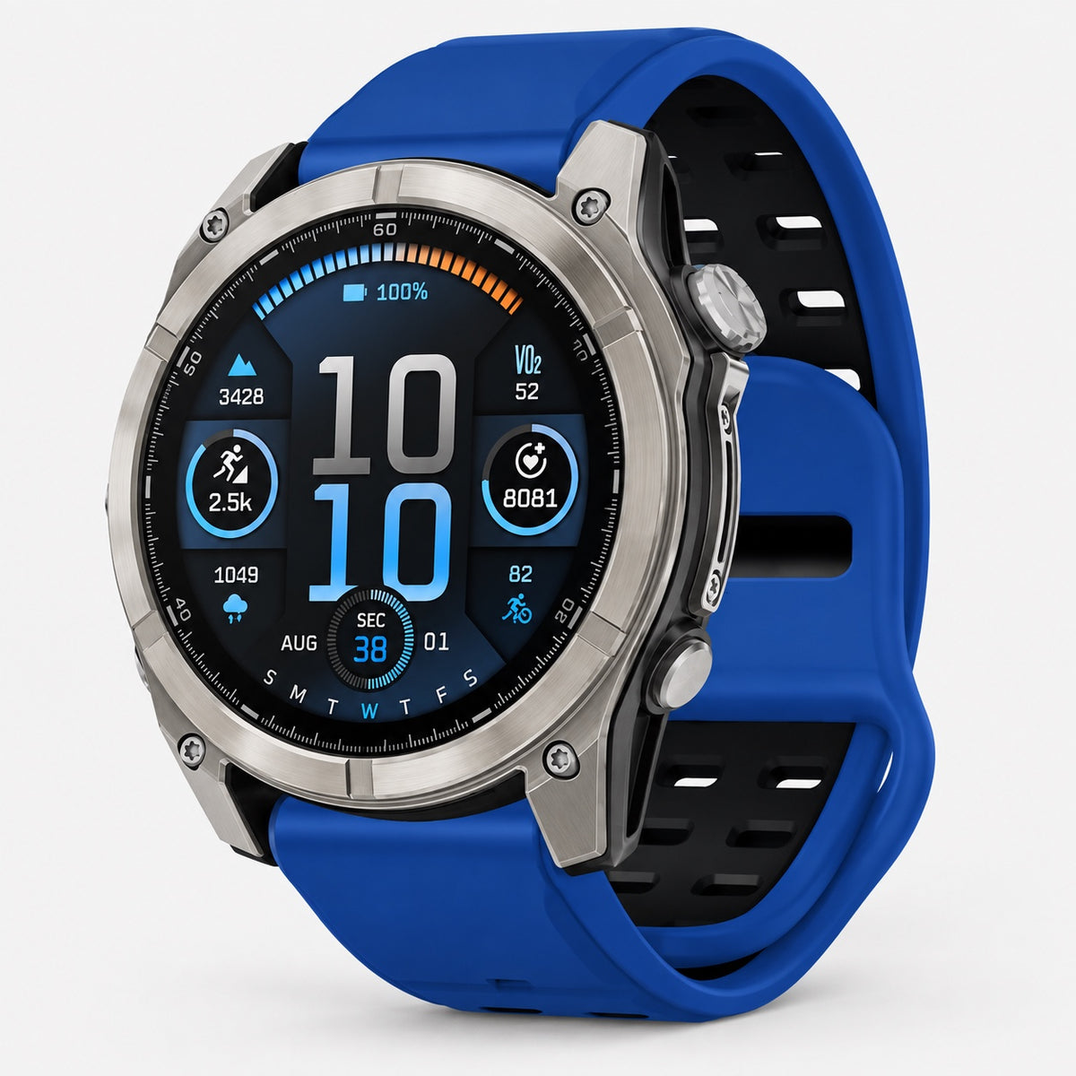 Garmin Fenix QuickFit 26 mm siliconen horlogebandje productfoto 1