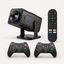 HCS350 Pro+ projector met twee draadloze controllers en afstandsbediening