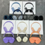 Luxer draadloze headphones in paars, beige, zwart, blauw en oranje