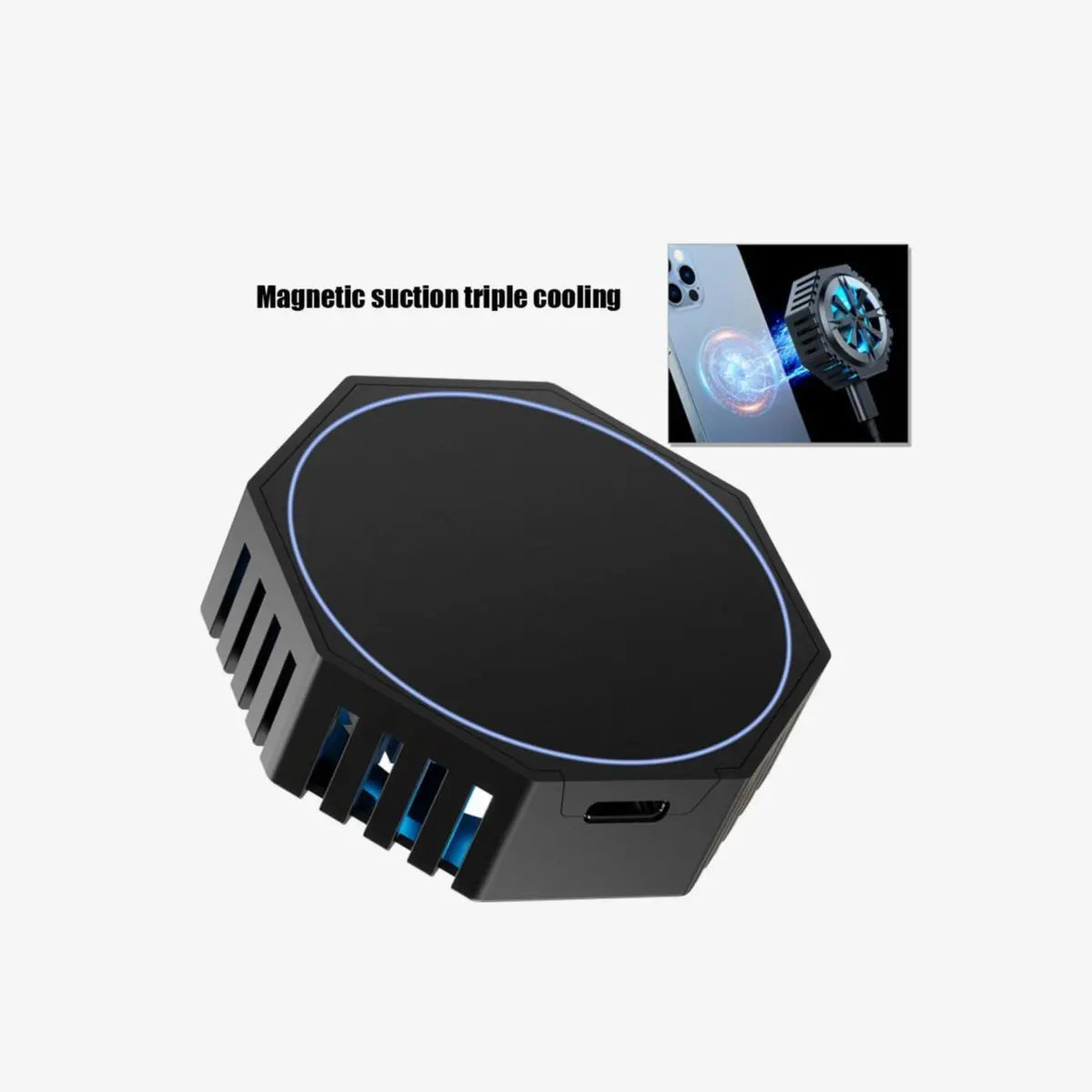 Maxxselect A15 telefoonkoeler – magnetische achterzijde