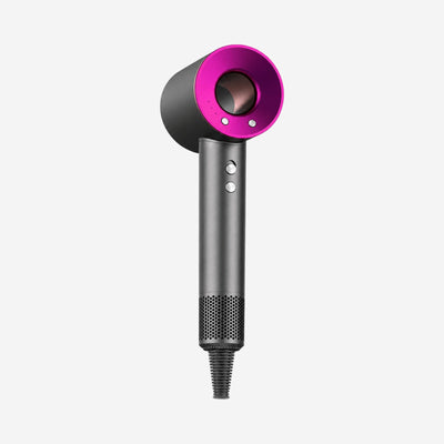 Professionele Ionische Haardroger met 5 Opzetstukken 1500W Antraciet en Roze