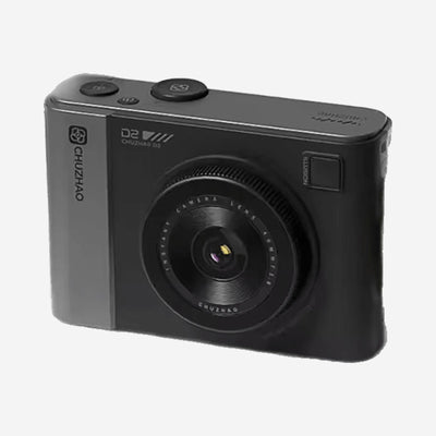 Chuzhao D2 Instant Camera - Direct Kleurenfoto Afdruk - Bluetooth - 2.8" Scherm - Sublimatie Print - Zwart