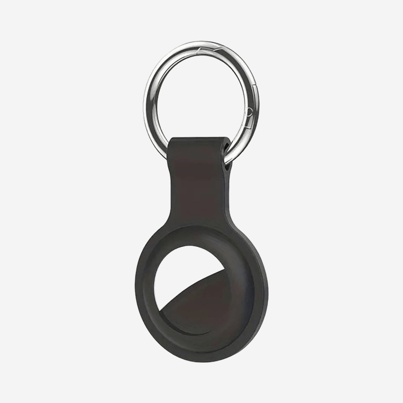 Bluetooth Tracker Sleutelhanger - Compatibel met Apple Find My & Android - Compact - Zwart
