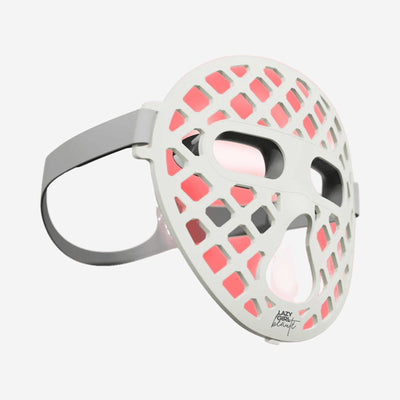 Lazy Girl LED Therapy Masker - Gezichtsverzorging - Anti-Aging Lichttherapie - Huidverjonging - Wit