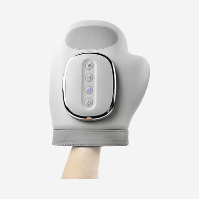 Airbag Handmassage Apparaat - Warmte & Compressie - Artritis & Carpaal Tunnel - Wit