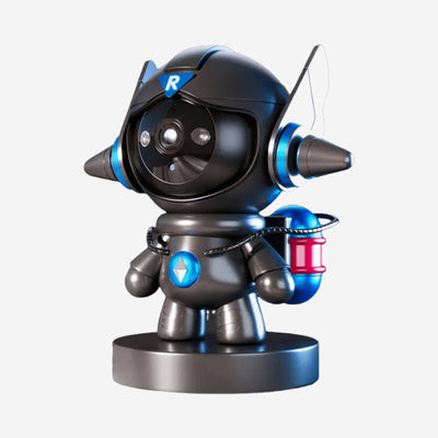 Indoor WiFi Robotcamera 1080P met Nachtzicht, Bewegingsdetectie en 2‑weg Audio