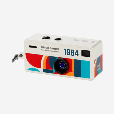 Mini Duimcamera 40 MP met 1080p Video en Scherm Wit