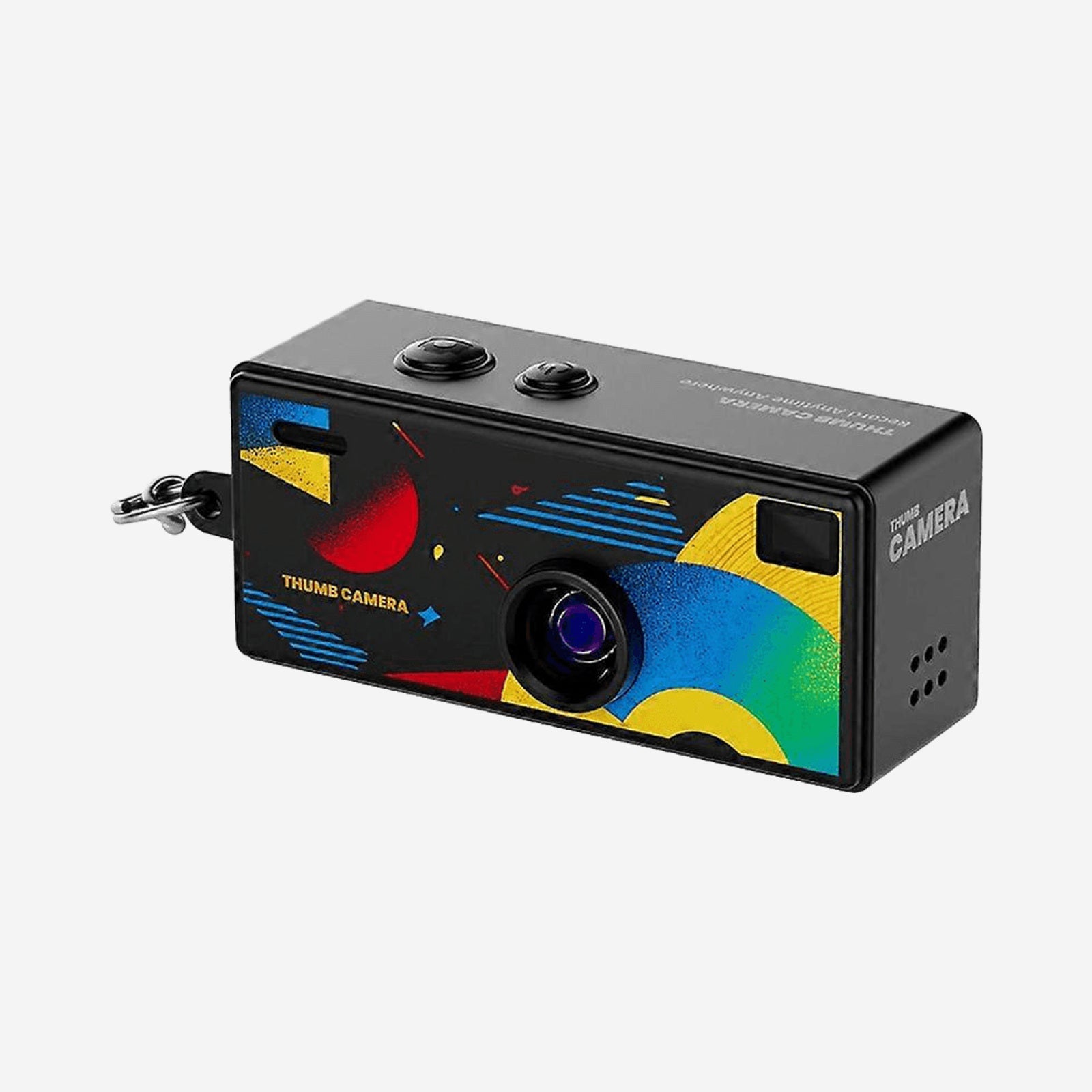 Mini Duim Camera Rugzak Charm - 1080p HD Foto's - 0.96inch Scherm - 40MP - Zwart