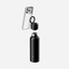 Momax 1-Vibe Bottle 750 ml Zwart telefoonhouder in gebruik