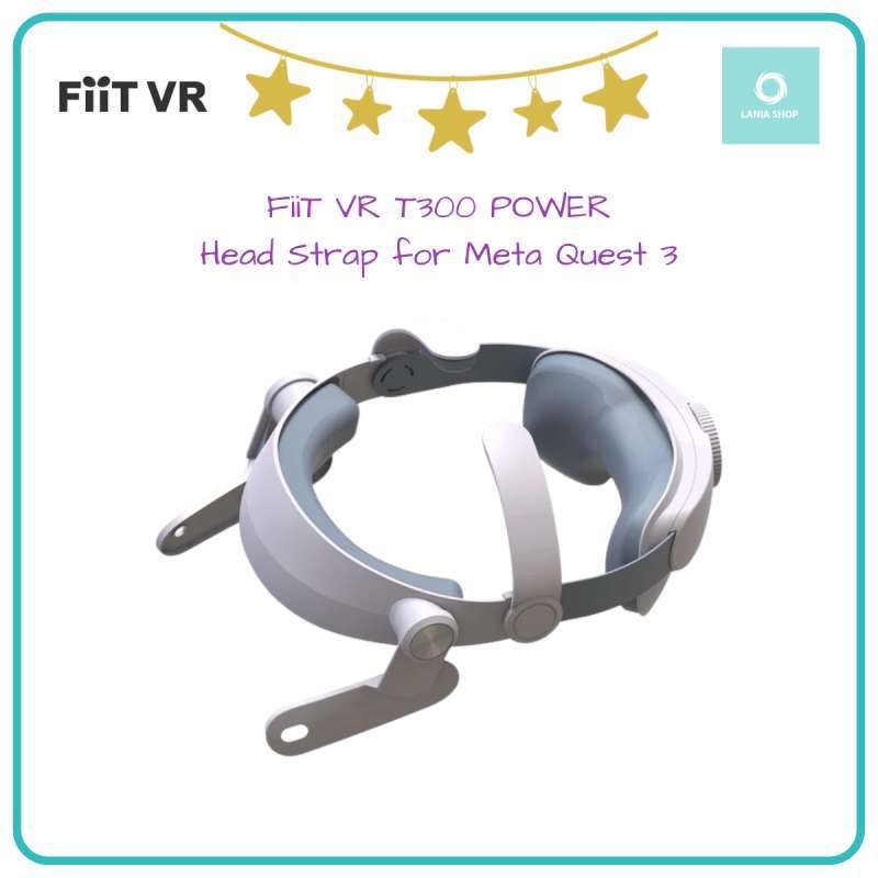 FIIT VR T300 Power hoofdband met accu, aanzicht 1
